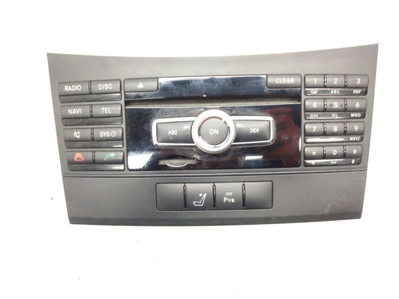 Recambio de sistema audio / radio cd para mercedes-benz clase e (w212) e 350 cdi (212.023) referencia OEM IAM A2129005413  