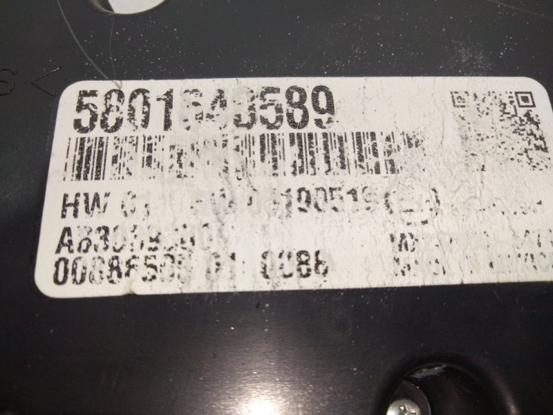 Recambio de mando climatizador para iveco daily vi furgón 33s16, 35s16, 35c16, 40c16, 50c16 referencia OEM IAM 5801640589  