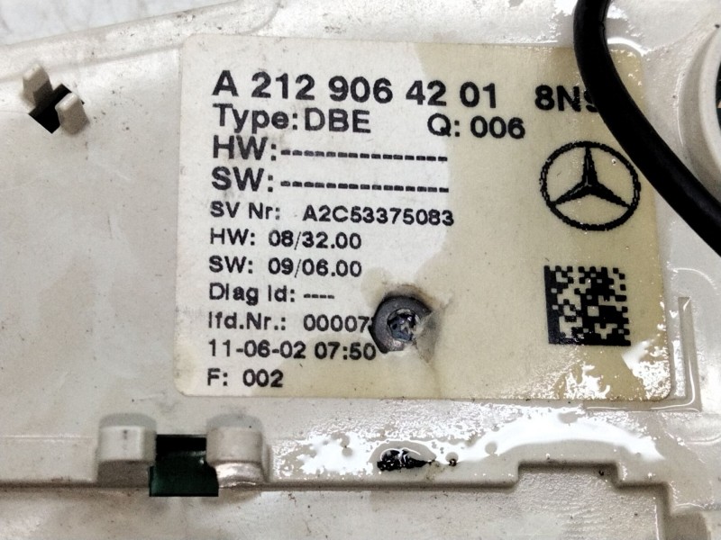 Recambio de luz interior para mercedes-benz clase e (w212) e 350 cdi (212.023) referencia OEM IAM A2129064201  