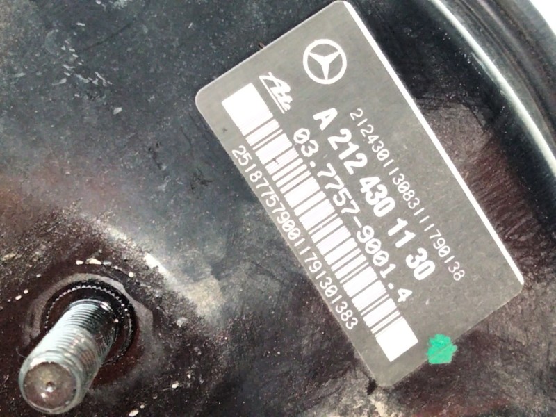 Recambio de servofreno para mercedes-benz clase e (w212) e 350 cdi (212.023) referencia OEM IAM A2124301130  