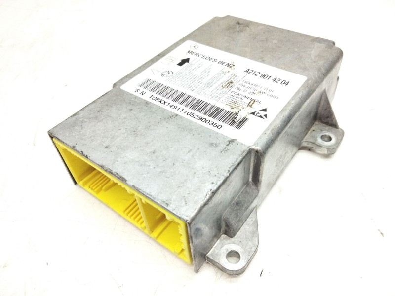 Recambio de centralita airbag para mercedes-benz clase e (w212) e 350 cdi (212.023) referencia OEM IAM A2129014202  