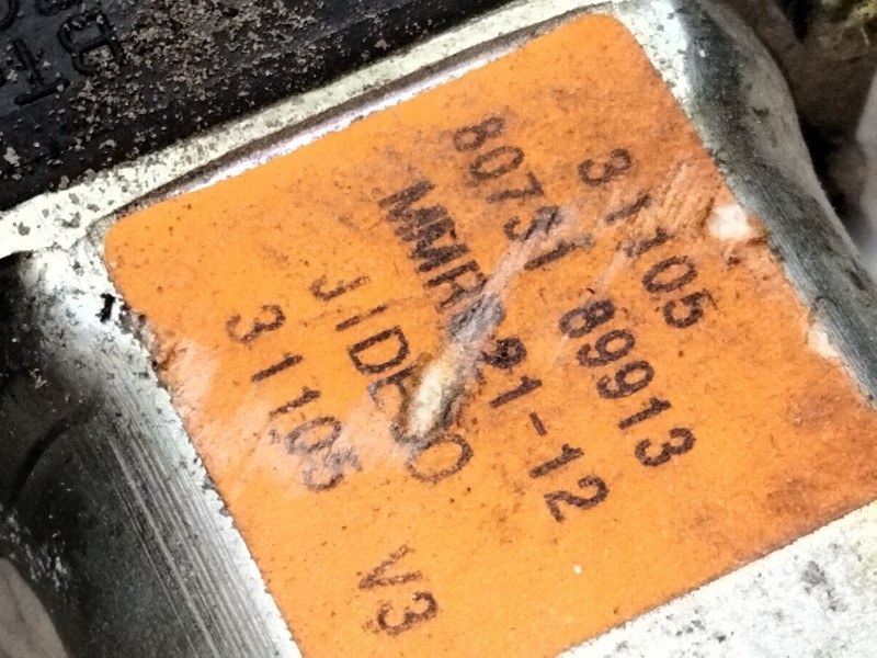 Recambio de elevalunas trasero izquierdo para nissan x-trail (t30) dci cat referencia OEM IAM 8073189913  