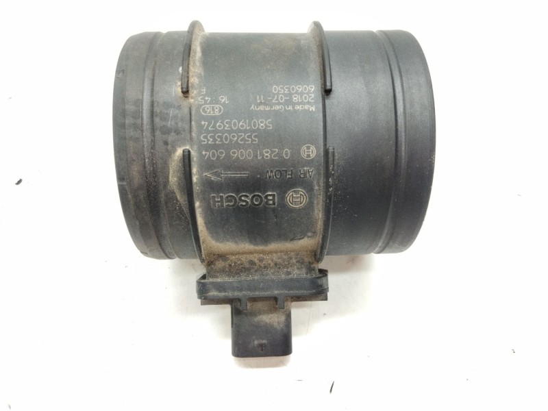 Recambio de caudalimetro para iveco daily vi furgón 33s16, 35s16, 35c16, 40c16, 50c16 referencia OEM IAM 55260335 0281006604 