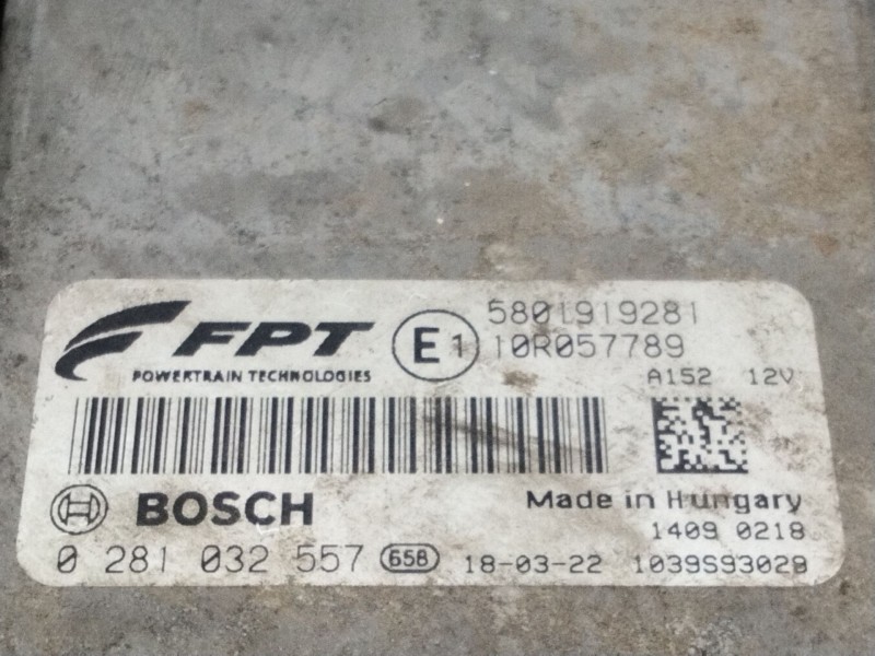 Recambio de centralita motor uce para iveco daily vi furgón 33s16, 35s16, 35c16, 40c16, 50c16 referencia OEM IAM   