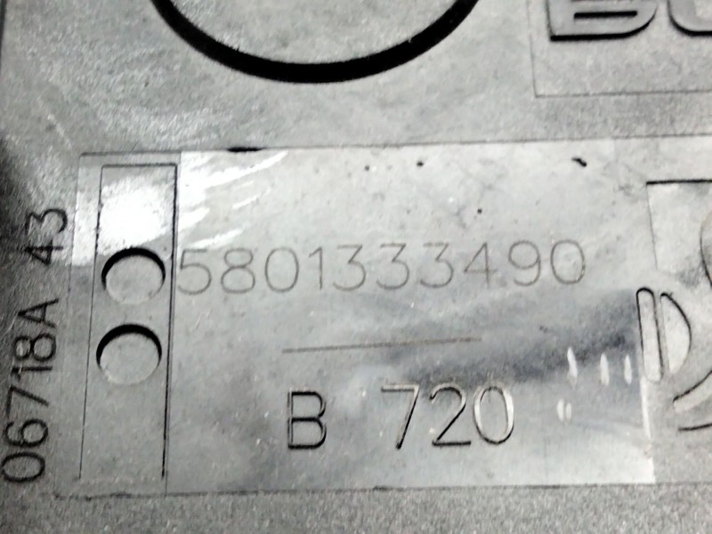Recambio de pedal acelerador para iveco daily vi furgón 33s16, 35s16, 35c16, 40c16, 50c16 referencia OEM IAM 5801443490  