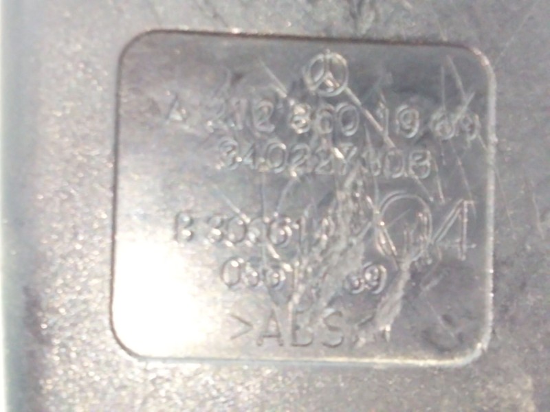 Recambio de enganche cinturon trasero izquierdo para mercedes-benz clase e (w212) e 350 cdi (212.023) referencia OEM IAM A212860