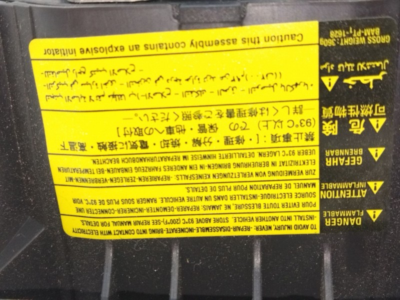 Recambio de airbag delantero izquierdo para toyota auris (_e15_) 2.0 d-4d (ade150_) referencia OEM IAM   