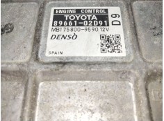 Recambio de centralita motor uce para toyota auris (_e15_) 2.0 d-4d (ade150_) referencia OEM IAM    2