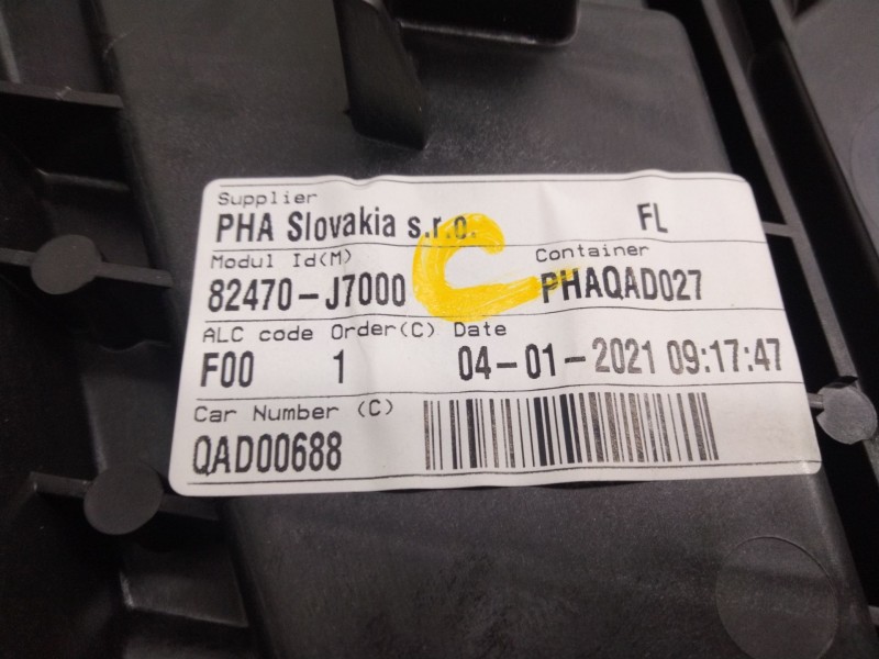 Recambio de elevalunas delantero izquierdo para kia ceed (cd) 1.6 crdi 136 referencia OEM IAM 82470J7000  