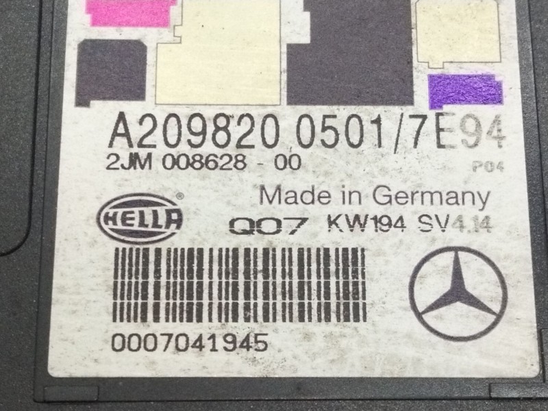 Recambio de luz interior para mercedes-benz clase clk (w209) coupe 270 cdi (209.316) referencia OEM IAM   