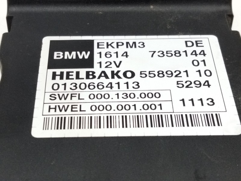 Recambio de centralita bomba combustible diesel para bmw serie 1 lim. (f21) 116d referencia OEM IAM 7358144  