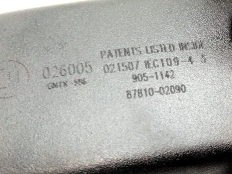 Recambio de retrovisor interior para toyota auris (_e15_) 2.0 d-4d (ade150_) referencia OEM IAM   