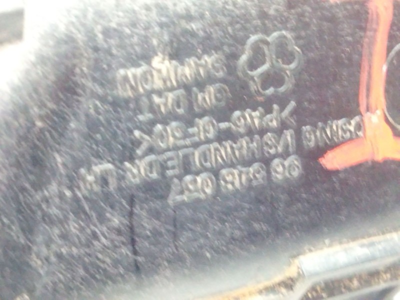 Recambio de maneta interior delantera izquierda para chevrolet nubira wagon cdx referencia OEM IAM 96548027  