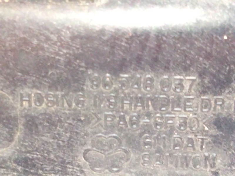 Recambio de maneta interior trasera izquierda para chevrolet nubira wagon cdx referencia OEM IAM 96548037  