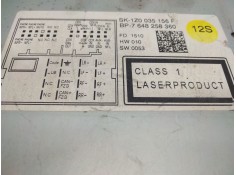 Recambio de sistema audio / radio cd para skoda octavia berlina (1z3) elegance referencia OEM IAM 1Z0035156F   2