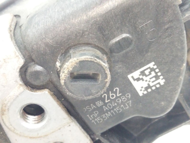 Recambio de cerradura puerta trasera izquierda para peugeot 508 active referencia OEM IAM 006262  