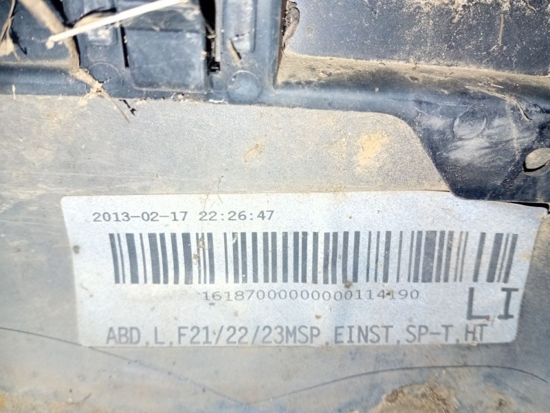 Recambio de talonera izquierda para bmw serie 1 lim. (f21) 116d referencia OEM IAM   