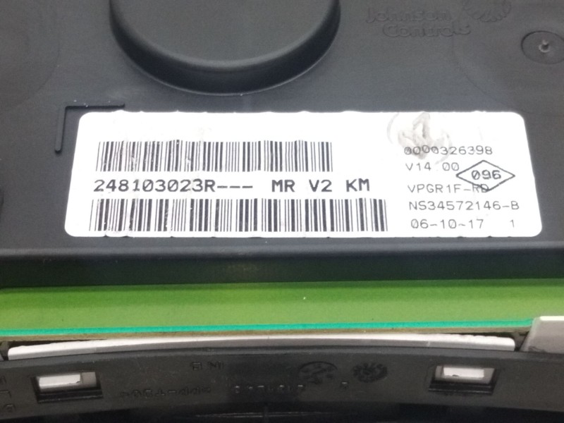 Recambio de cuadro instrumentos para dacia logan mcv ii stepway referencia OEM IAM 248103023R  