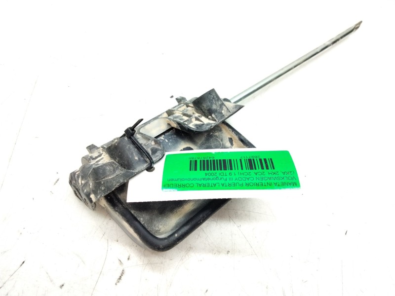 Recambio de maneta interior puerta lateral corredera izquierdo para volkswagen caddy iii furgoneta/monovolumen (2ka, 2kh, 2ca, 2