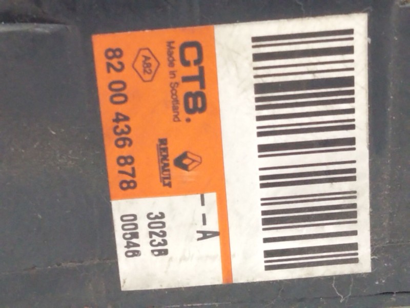 Recambio de pedal acelerador para renault kangoo profesional referencia OEM IAM 8200436878  