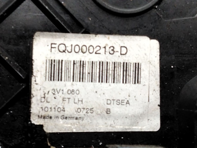 Recambio de cerradura puerta delantera izquierda para land rover discovery iii (l319) 2.7 td 4x4 referencia OEM IAM FQJ000213D  