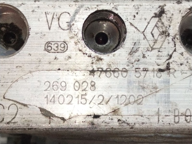 Recambio de abs para renault kangoo profesional referencia OEM IAM 476605718R  