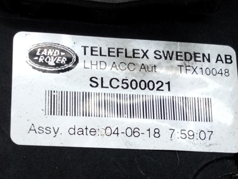 Recambio de pedal acelerador para land rover discovery iii (l319) 2.7 td 4x4 referencia OEM IAM   