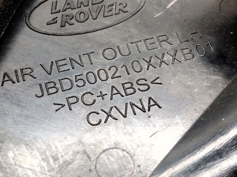 Recambio de aireador derecho para land rover discovery iii (l319) 2.7 td 4x4 referencia OEM IAM JBD500210XXX  