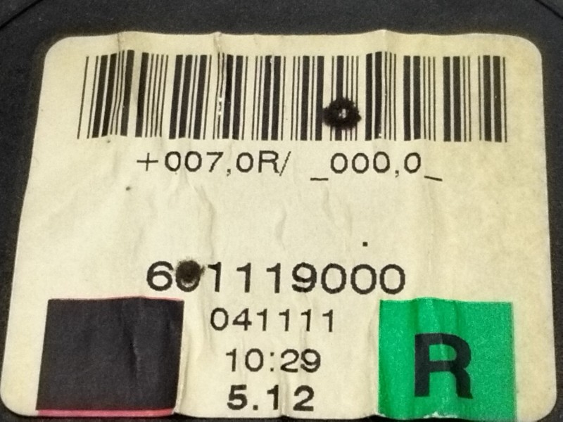 Recambio de cinturon seguridad delantero derecho para land rover discovery iii (l319) 2.7 td 4x4 referencia OEM IAM 601119000  