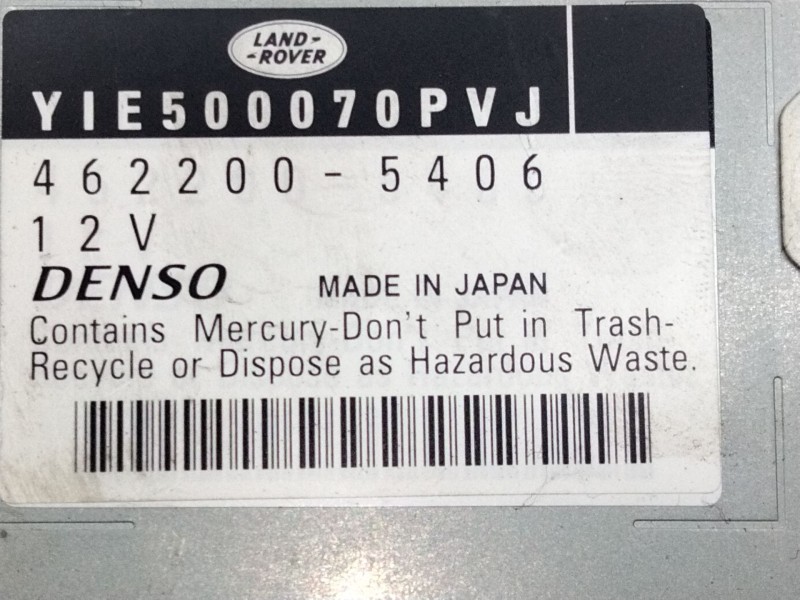 Recambio de pantalla multifuncion para land rover discovery iii (l319) 2.7 td 4x4 referencia OEM IAM YIE500070PVJ 4622005406 