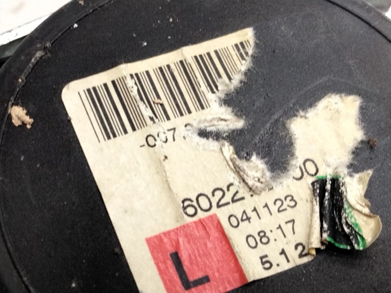 Recambio de cinturon seguridad delantero izquierdo para land rover discovery iii (l319) 2.7 td 4x4 referencia OEM IAM   