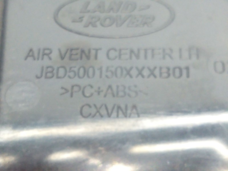 Recambio de aireador central para land rover discovery iii (l319) 2.7 td 4x4 referencia OEM IAM JBD500150XXX  