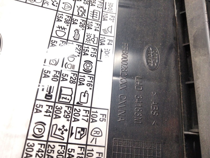 Recambio de guantera para land rover discovery iii (l319) 2.7 td 4x4 referencia OEM IAM FFB000282XXX  