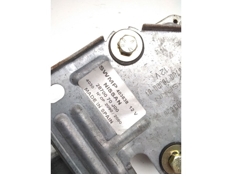 Recambio de motor limpia trasero para nissan primera (p10) 1.6 referencia OEM IAM 2870070J00  