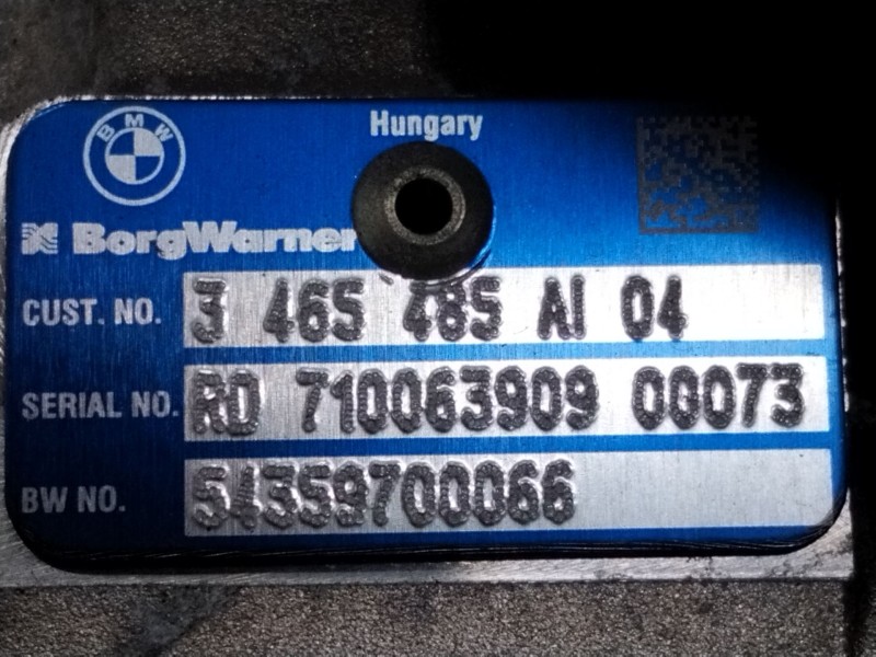 Recambio de turbocompresor para toyota auris referencia OEM IAM 3465485  