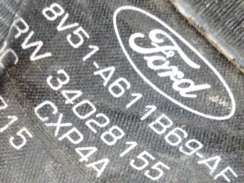 Recambio de cinturon seguridad trasero izquierdo para ford fiesta vi (cb1, ccn) 1.4 tdci referencia OEM IAM 8V51A611B69AF  