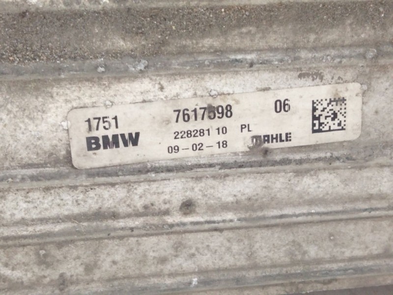 Recambio de intercooler para bmw 2 gran tourer (f46) 218 d referencia OEM IAM 7617598  