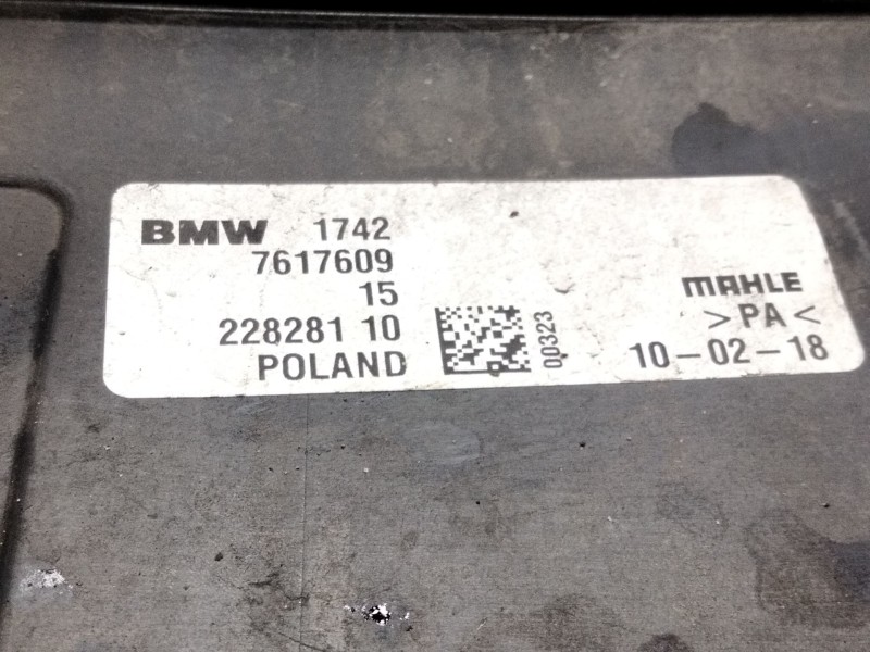 Recambio de electroventilador para bmw 2 gran tourer (f46) 218 d referencia OEM IAM 7617609  