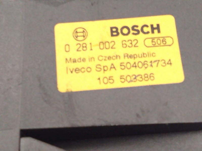Recambio de pedal acelerador para iveco daily iv furgón 35c14 gv, 35c14 gv/p, 35s14 gv, 35s14 gv/p referencia OEM IAM 504061734 