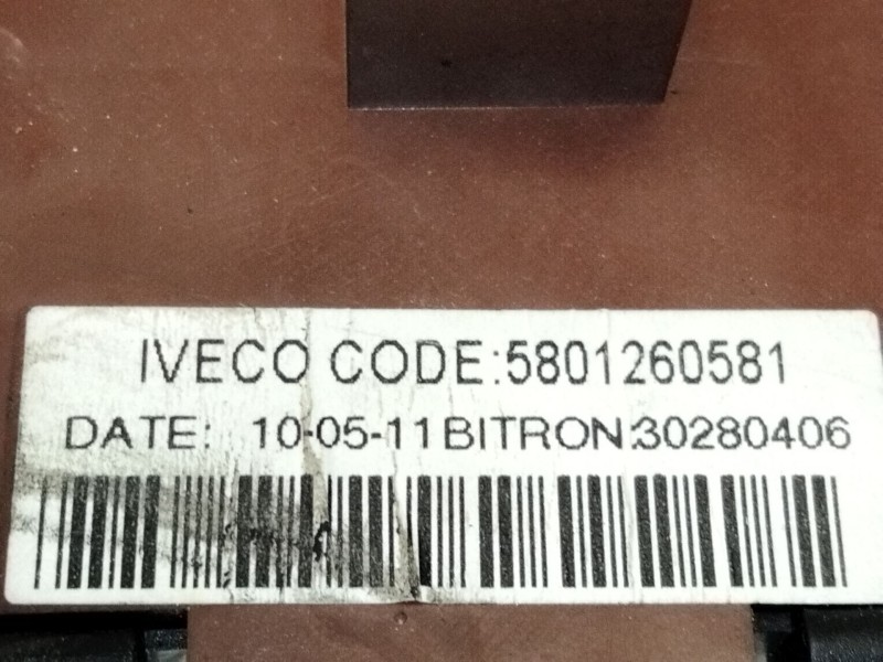 Recambio de mando multifuncion para iveco daily iv furgón 35c14 gv, 35c14 gv/p, 35s14 gv, 35s14 gv/p referencia OEM IAM 58012605