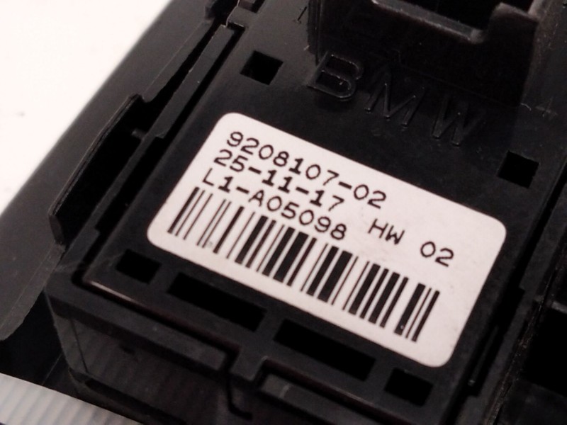 Recambio de mando elevalunas trasero izquierdo para bmw 2 gran tourer (f46) 218 d referencia OEM IAM 9208107  