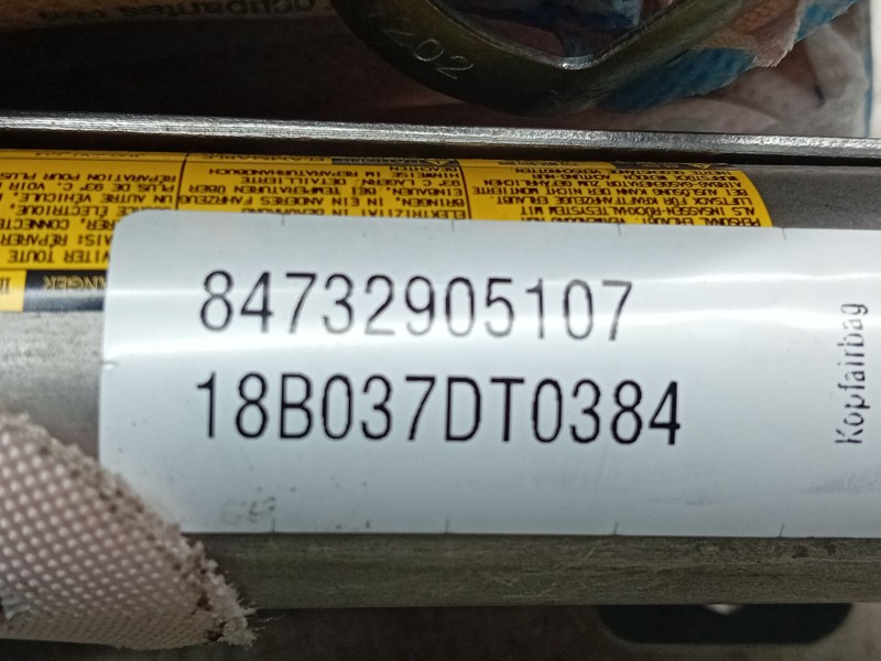 Recambio de airbag cortina delantero derecho para bmw 2 gran tourer (f46) 218 d referencia OEM IAM   