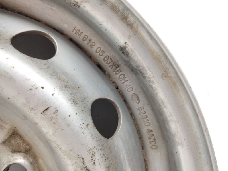 Recambio de llanta hierro para hyundai h-1 / starex autobús (a1) 2.5 tci referencia OEM IAM 529104A700  