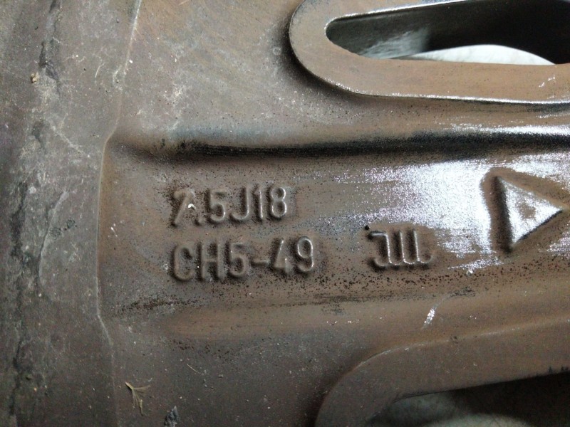 Recambio de llanta aluminio para peugeot 3008 suv (mc_, mr_, mj_, m4_) 1.5 bluehdi 130 referencia OEM IAM 9811635077  