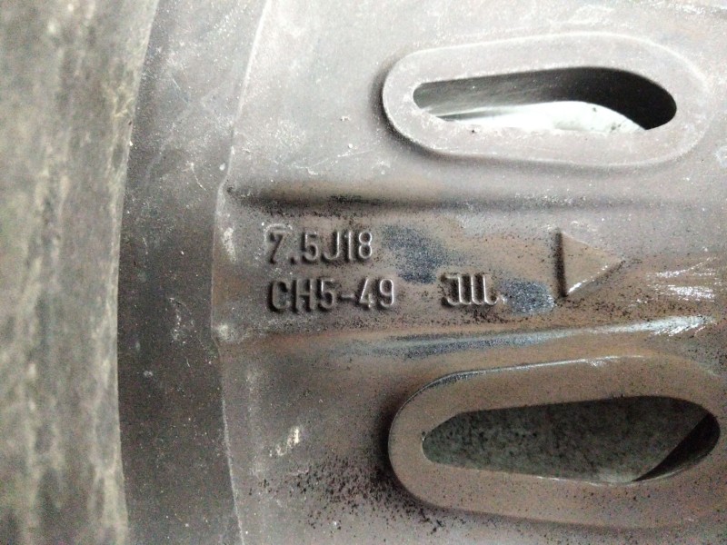 Recambio de llanta aluminio para peugeot 3008 suv (mc_, mr_, mj_, m4_) 1.5 bluehdi 130 referencia OEM IAM 9811635077  