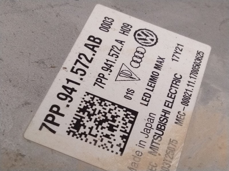 Recambio de faro izquierdo para volkswagen passat b8 variant (3g5, cb5) 2.0 tdi referencia OEM IAM 3G1941081  