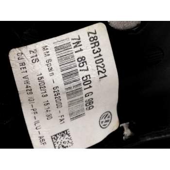 Recambio de retrovisor izquierdo para seat alhambra (710, 711) 2.0 tdi referencia OEM IAM 7N1857501G  