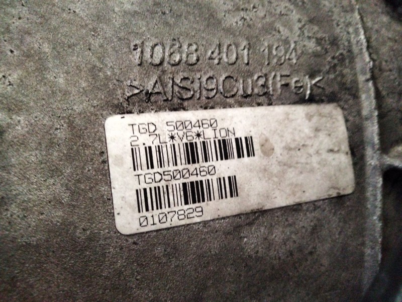 Recambio de caja cambios para land rover discovery iii (l319) 2.7 td 4x4 referencia OEM IAM   