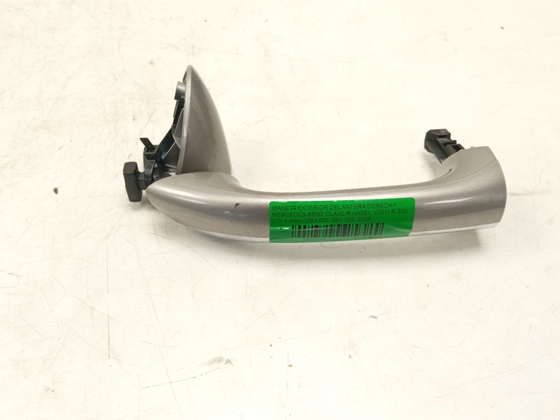Recambio de maneta exterior delantera derecha para mercedes-benz clase r (w251, v251) r 320 cdi 4-matic (251.022, 251.122) refer