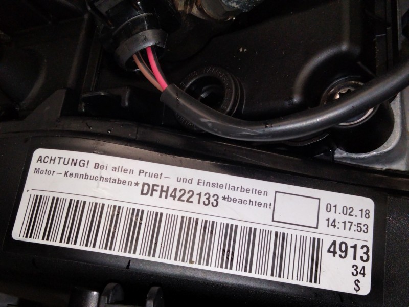 Recambio de motor completo para volkswagen passat b8 variant (3g5, cb5) 2.0 tdi referencia OEM IAM DFH  